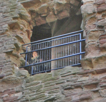 The Tantallon Castle ghost picture