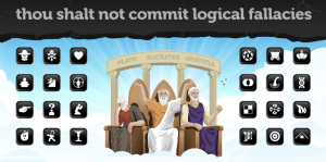 Click on the link to go to the Logical Fallacies website